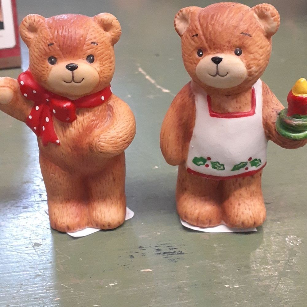 Enesco Lucy and‎ Me & Ceramic Bear ornaments